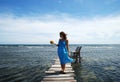 The Girl with a Coconut