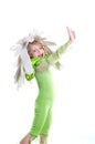 Girl in a costume Royalty Free Stock Photo