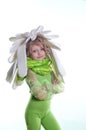 Girl in costume Royalty Free Stock Photo