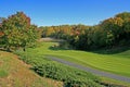 Girl course Landscape with small lake, Landrum, SC Royalty Free Stock Photo