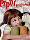 Girl on cover of movie collection box from Pipi Langstrumpf