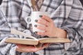 Vintage Education: Cozy Reading with Coffee
