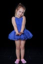 A girl dancing ballet Royalty Free Stock Photo