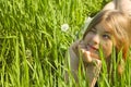 Girl with a Dandelion