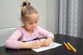 Young Girl Drawing