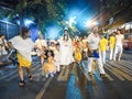 Girl dress as THE GODDESS OF COMPASSION AND MERCY