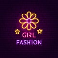 Girl Fashion Neon Sign