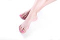 Girl Feet and toes Royalty Free Stock Photo