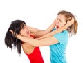 Girl fight Royalty Free Stock Photo