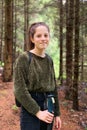 Girl portrait in the forest