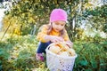 Girl in a garden