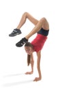 Girl gimnast Royalty Free Stock Photo