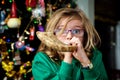 Girl With Glasses Blows the Shofar