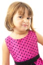 Girl Grimacing Royalty Free Stock Photo