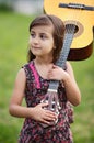 Girl with a guitar