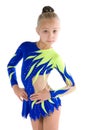 Girl gymnast Royalty Free Stock Photo