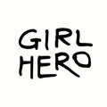 Girl hero quote