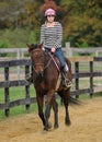 Girl and Horse