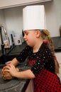 Girl in kitchen