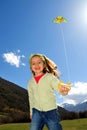 Girl and kite