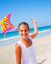 Girl with kite