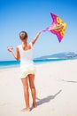 Girl with kite