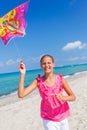 Girl with kite