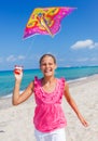 Girl with kite