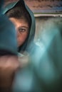 Girl learning in the only school in the village of Shimshal 3100m is a government school taught by teachers based in the village