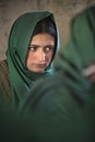 Girl learning in the only school in the village of Shimshal 3100m is a government school taught by teachers based in the village