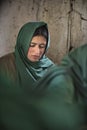 Girl learning in the only school in the village of Shimshal 3100m is a government school taught by teachers based in the village