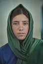 Girl learning in the only school in the village of Shimshal 3100m is a government school taught by teachers based in the village