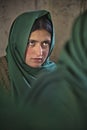 Girl learning in the only school in the village of Shimshal 3100m is a government school taught by teachers based in the village