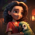 Marisol And Papago: A Vivid Birdlife Disney Animation