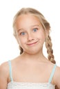 Girl making funny face Royalty Free Stock Photo