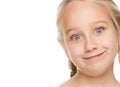 Girl making funny face Royalty Free Stock Photo