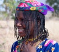 Girl of the mbororo tribe Royalty Free Stock Photo