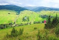 Girl in a mountain walk