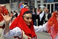 Girl in national costume Royalty Free Stock Photo