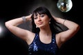 Girl in the nightclub Royalty Free Stock Photo