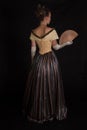Girl In Nineteenth Century Dress