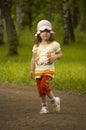 Girl in the park