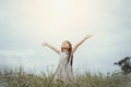 Girl in park, Royalty Free Stock Photo