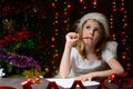 Girl pondered letter to Santa Claus