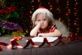 Girl pondered letter to Santa Claus