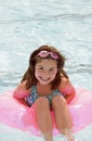 Girl at the Pool Royalty Free Stock Photo