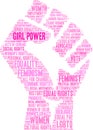 Girl Power Word Cloud
