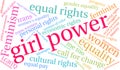 Girl Power Word Cloud