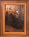 Girl Praying by Pierre Auguste Renoir