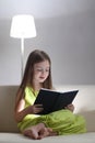 Girl read book Royalty Free Stock Photo